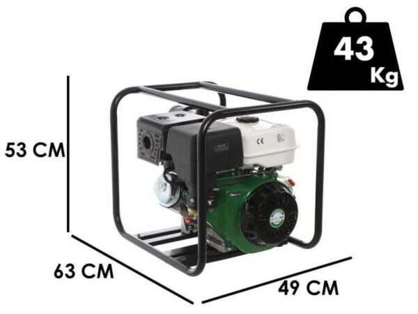 Greenbay GB-HPWP 80 Wärmemotorpumpe – Hohe Förderhöhe – mit 80 mm Anschlüssen
